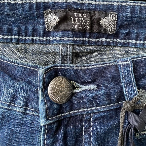 Tru Luxe Aspen HIGH WAISTED BOOTCUT JEAN - DARK WASH Women’s size 32/14 - Picture 13 of 16